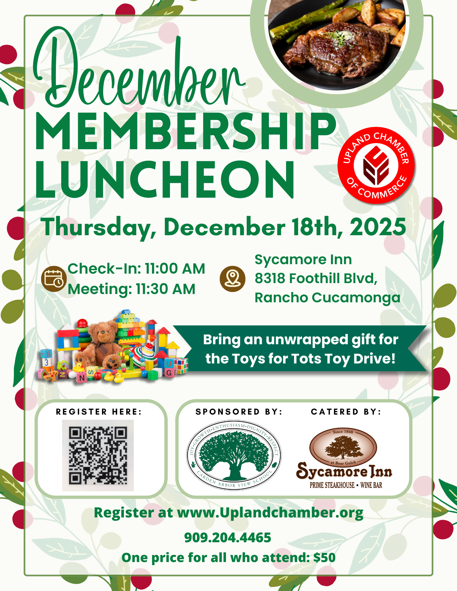 December Membership Luncheon